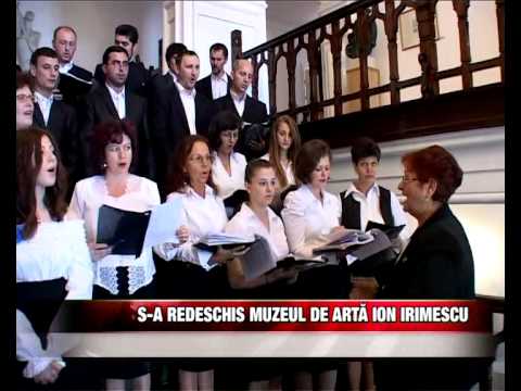 VIDEO: S a redeschis Muzeul de Arta Ion Irimescu