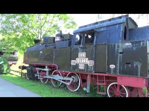 VIDEO: Muzeul de locomotive cu abur – Reșita