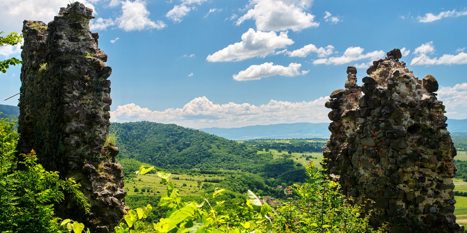 Cetatea Dezna judetul Arad