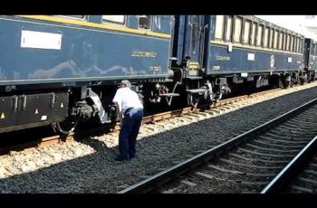 VIDEO: The Orient Express train at North Station, Bucharest, Romania – Monday, Sept. 3, 2012