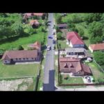 VIDEO: Filmare aeriana Paclisa comuna Totesti Hunedoara. Asfaltari.