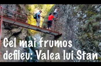 VIDEO: Cel mai frumos defileu: Valea Lui Stan. Filmare Aeriana