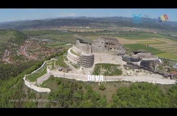 VIDEO: Cetatea Devei din aer- Deva castle aerial scenery -by FAE Drones