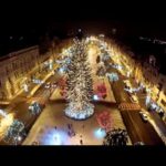 VIDEO: Tg  Mures filmare centru decembrie cu drona