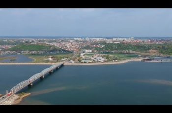 VIDEO: Râul Olt lângă Slatina , filmare aeriană