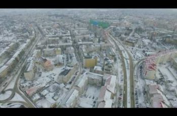 VIDEO: Filmare aeriana – Botosani – Prima zapada din 2017