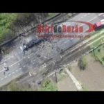 VIDEO: Buzau filmare aeriana explozie Mihailesti 2016 sdb