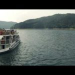 VIDEO: Filmare drona , cu vaporasul pe lacul Bicaz