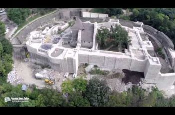 VIDEO: Cetatea de Scaun a Sucevei (filmare aeriană)