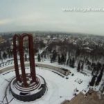 VIDEO: Castelul lui Vlad Tepes din parcul Carol-Bucuresti-filmare aeriana