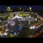 VIDEO: Sibiu Piata Mare & Piata Mica – Targul de Craciun 2014 – Filmare Aeriana