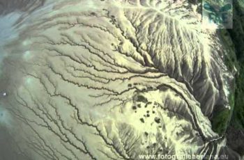 VIDEO: Aerial view- Mud Volcanoes-Vulcanii noroiosi din perspectiva aeriana