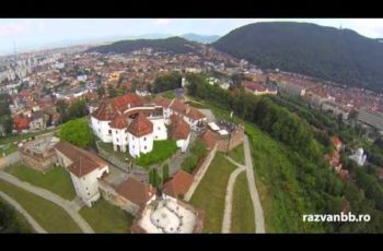 VIDEO: Cetatea Brasov   filmare aeriana