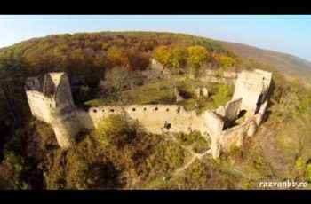 VIDEO: Cetatea Saschiz – filmare aeriana