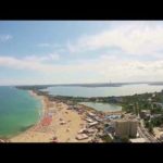 VIDEO: Plaja din Eforie Nord  , filmare aeriana