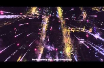 VIDEO: Simfonia Lalelelor – filmare aeriană spectaculoasă a focurilor de artificii