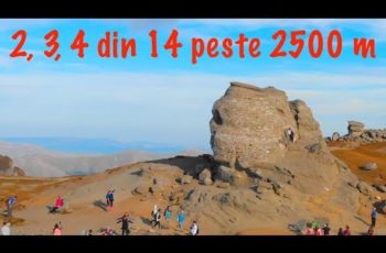 VIDEO: Descopera Romania – Muntii Bucegi Peste 2500 m. Episod 2. Filmari aeriene