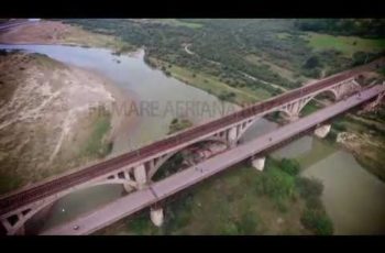 VIDEO: Podul de la Vadu Pasii, filmare aeriana