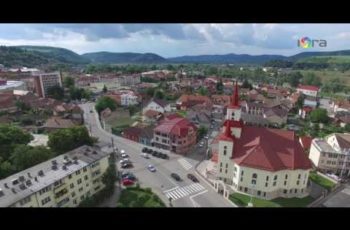 VIDEO: Municipiul Dej Vedere aeriana filmare cu drona