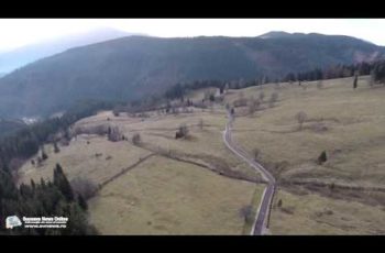 VIDEO: Mănăstirea Rarău – Transrarăul – Poiana Sihăstriei (filmare aeriană)