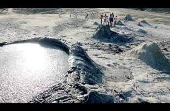 VIDEO: Vulcanii Noroioși PÂCLELE MARI – Mud Volcanoes (Buzau County, Romania)